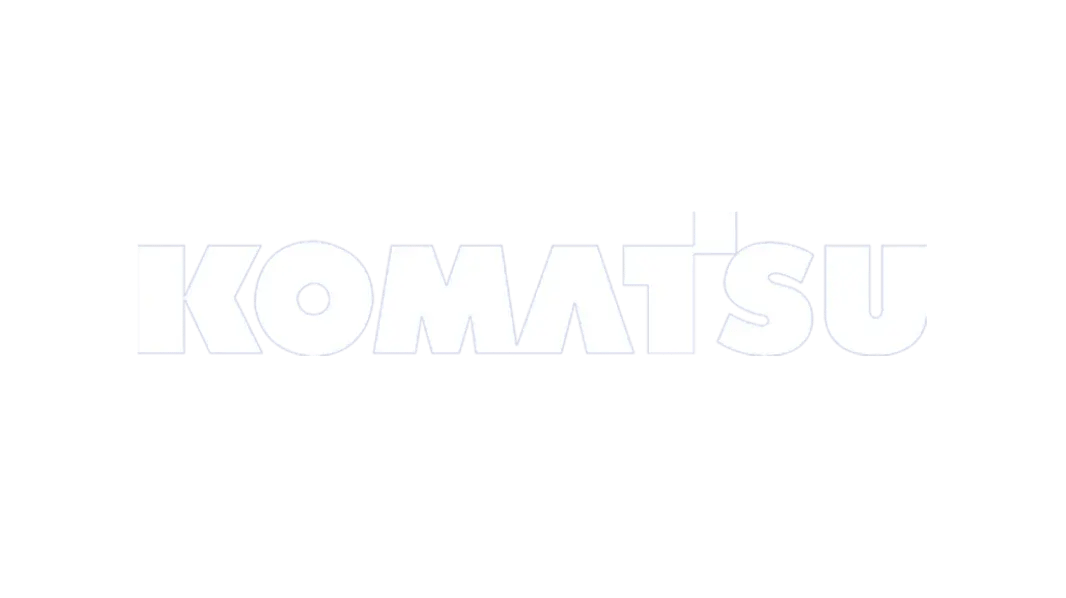 KOMATSU LOGO CONTRASTE